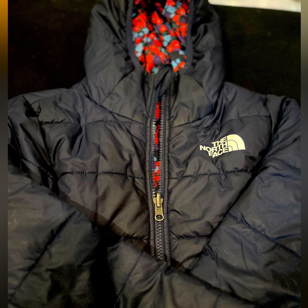 Girl North Face Reversible Jacket